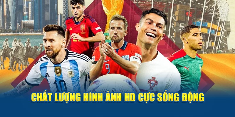 Chất lượng hình ảnh HD cực sống động 